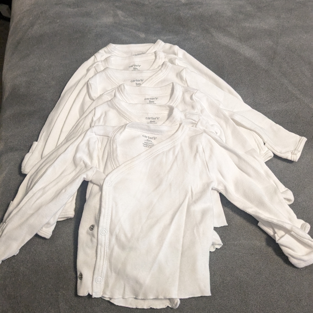 Carter's side snap shirts
